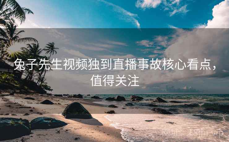 兔子先生视频独到直播事故核心看点，值得关注